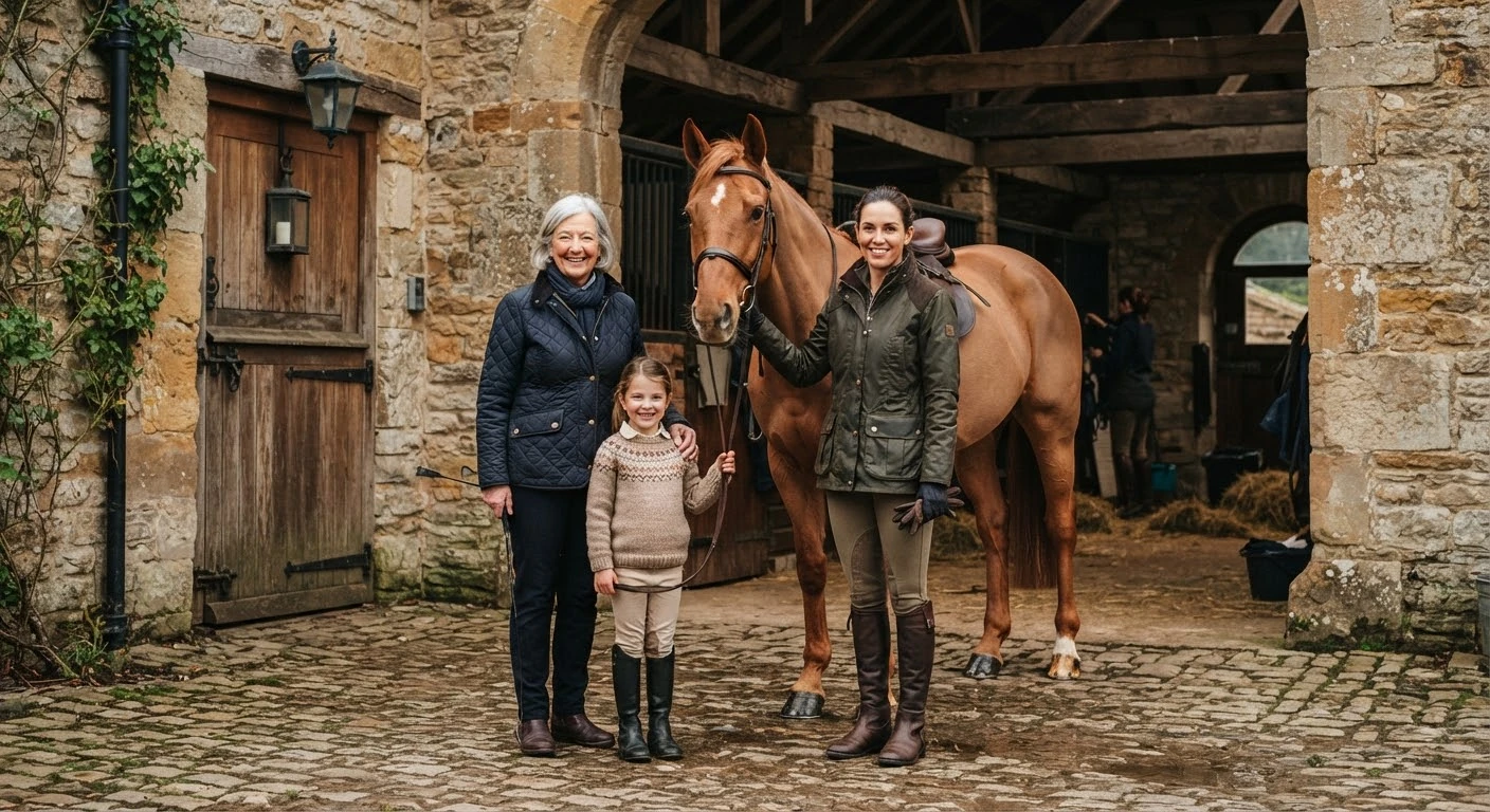 L'équipe du Centre Equestre de la Maronne, centre équestre à Saint-Martin-Valmeroux